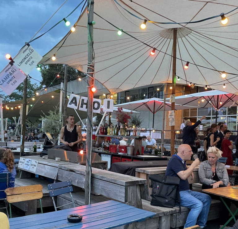Biergarten Weltwirtschaft